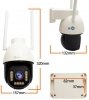 Kamera IP Orllo zewnętrzna obrotowa zoom x10 4MPx ORLLO Z9 ULTRA